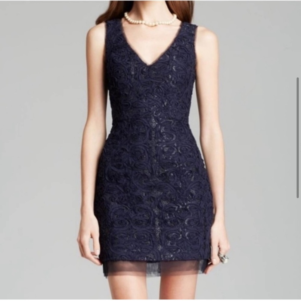 New Years Eve! BCBG Maxazaria Marissa Lace Dress - Picture 4 of 16